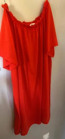 H&M Vestido túnica vermelho PP – photo 2